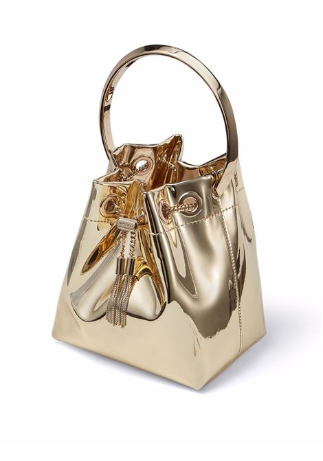 Borsa a secchiello bon bon in oro Jimmy choo - donna JIMMY CHOO | BONBONXVKGLD